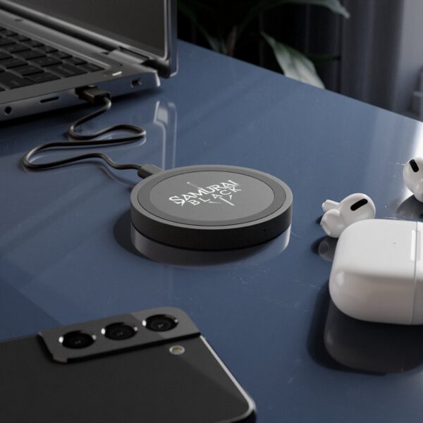 ⚡ Wireless Charging Pad – SAMURAI BLACK Logo #4 (Legacy Edition) - Image 12