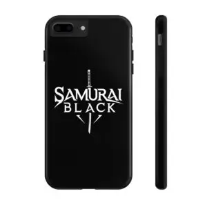 📱 SAMURAI BLACK Logo #4 Heavy Swordproof Phone Case (Legacy Edition)