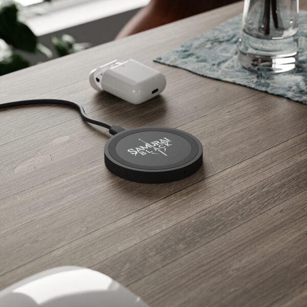 ⚡ Wireless Charging Pad – SAMURAI BLACK Logo #4 (Legacy Edition) - Image 11