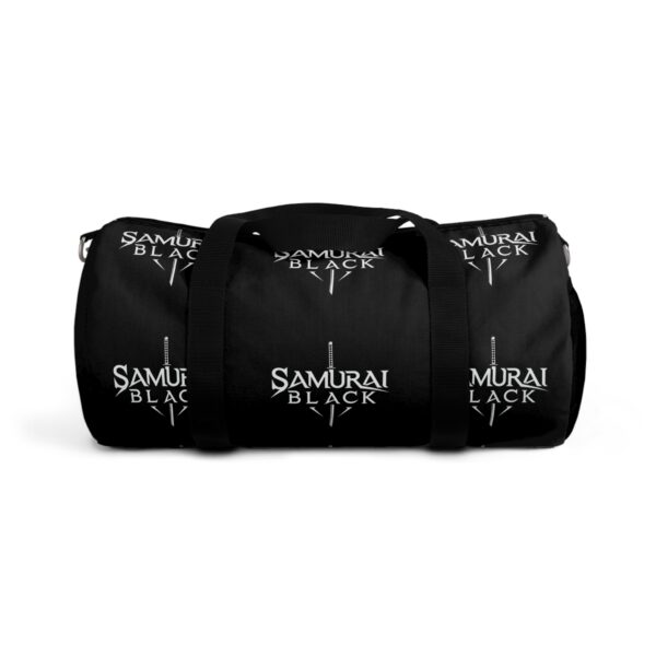 🎒 SAMURAI BLACK Logo #4 Duffel Bag (Legacy Edition) - Image 5