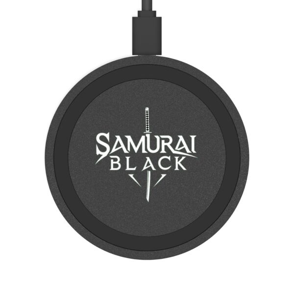 ⚡ Wireless Charging Pad – SAMURAI BLACK Logo #4 (Legacy Edition) - Image 9