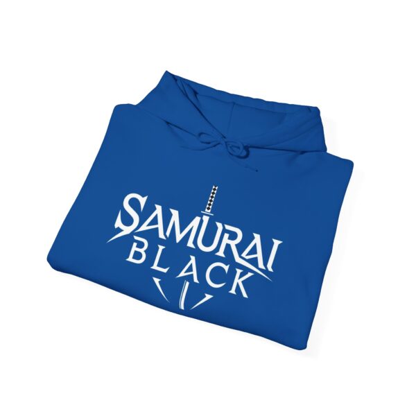 🧥 SAMURAI BLACK Heavy Armor Logo #4 Hoodie (Legacy Edition) - Image 24
