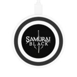 ⚡ Wireless Charging Pad – SAMURAI BLACK Logo #4 (Legacy Edition) - Image 5