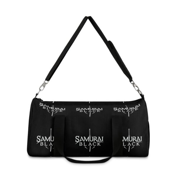 🎒 SAMURAI BLACK Logo #4 Duffel Bag (Legacy Edition) - Image 6