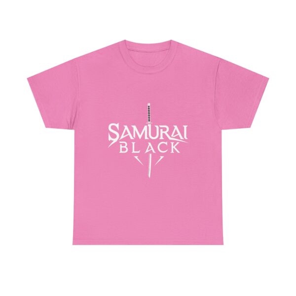 👕 SAMURAI BLACK Logo #4 Heavy Honor Cotton Tee (Legacy Edition) - Image 21