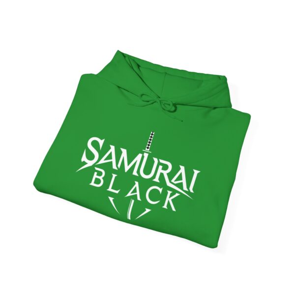 🧥 SAMURAI BLACK Heavy Armor Logo #4 Hoodie (Legacy Edition) - Image 20