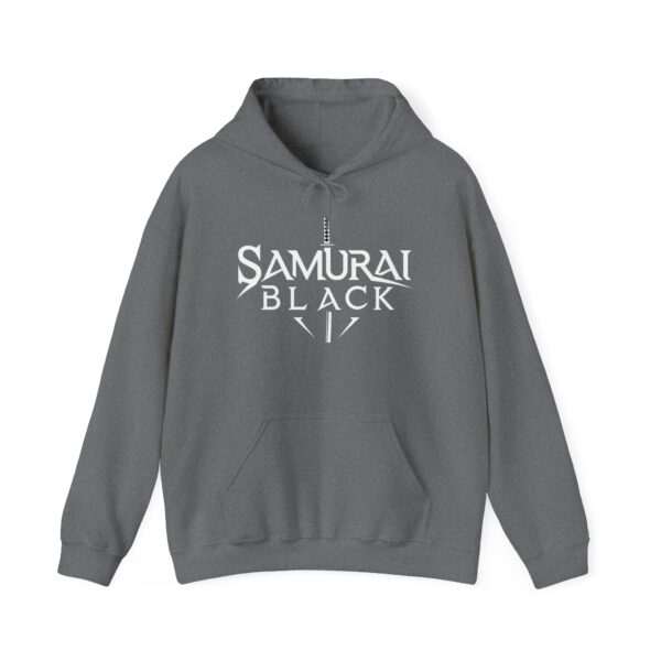 🧥 SAMURAI BLACK Heavy Armor Logo #4 Hoodie (Legacy Edition) - Image 13