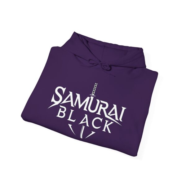 🧥 SAMURAI BLACK Heavy Armor Logo #4 Hoodie (Legacy Edition) - Image 28