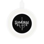 ⚡ Wireless Charging Pad – SAMURAI BLACK Logo #4 (Legacy Edition)