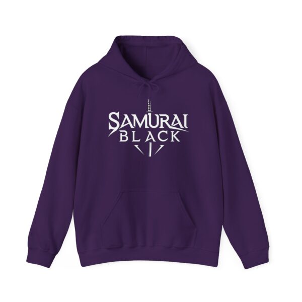 🧥 SAMURAI BLACK Heavy Armor Logo #4 Hoodie (Legacy Edition) - Image 25
