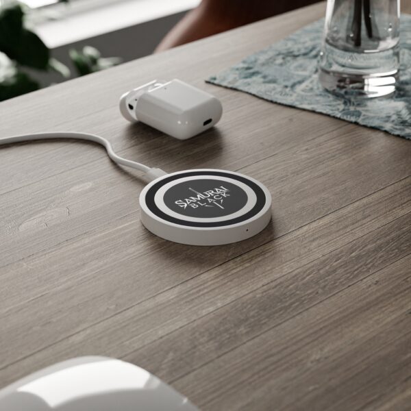 ⚡ Wireless Charging Pad – SAMURAI BLACK Logo #4 (Legacy Edition) - Image 7