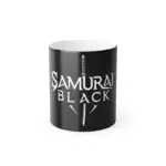 ☕ SAMURAI BLACK Logo #4 Color Morphing Tea Mug, 11oz (Legacy Edition)
